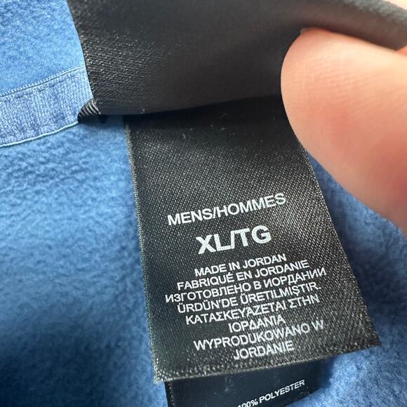 North Face Tech 1/4 Zip Fleece Pullover Outdoor Layer Hiking Jacket Men's XL - Picture 9 of 14